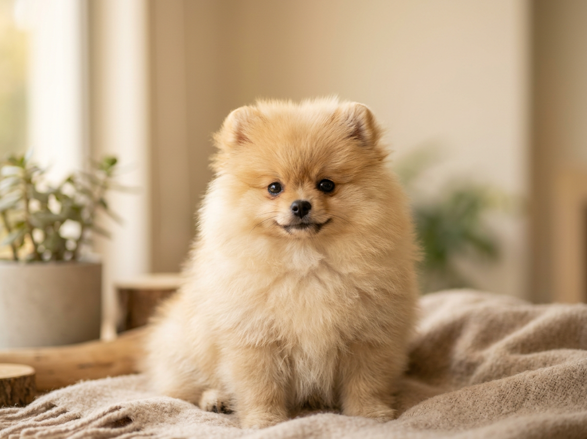 Cachorro Pomerania Lulú en Cali